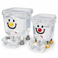 Fontaine à eau automatique pour chat en acier inoxydable, portable, sans fil, grande capacité 500g