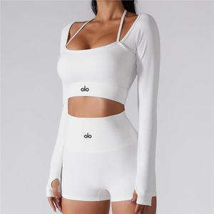 Pantalones de Yoga Transpirables Sin Costuras de Moda 2026, Leggings de Cintura Alta con Efecto Push-Up, Shorts Deportivos para Mujer - Product Image 2