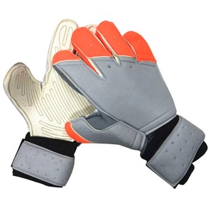 Football Goalkeeper Gloves PU <b>Half</b> Finger Non <b>Slip</b> Breathable Quick Drying Adjustable Wrist Strap Hook Loop Closure Unisex - Product Image 1