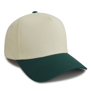 Casquettes de baseball personnalisées en gros, casquettes de sport ajustables, casquettes trucker beige et vertes, casquettes de baseball unies vierges en polyester/coton, lot de quatre - Product Image 4