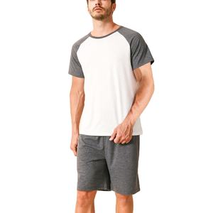 Conjuntos de Shorts de Verano para Hombre de 2 Piezas, Cuello Redondo, Casuales, Transpirables, con Estampado, de Algodón y Elastano de la Mejor Calidad, Proveedor de BD - Product Image 6