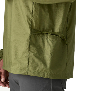 Veste softshell homme vert olive, fermeture éclair quart de tour, résistante à l'eau, coupe classique, toutes saisons, pour activités de plein air, avec poches - Product Image 3