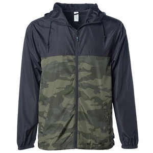 Nueva Chaqueta Cortavientos con Estampado Bottomland, Ligera, Resistente al Agua, con Capucha, de Poliéster, Camuflaje - Product Image 1