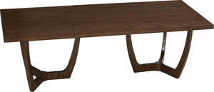 Modern Wooden Dining <b>Table</b> Rectangular Dining Room <b>Table</b> <b>Brown</b> Wood Furniture for Home Apartment Hotel - Product Image 4