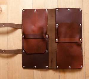 Ensemble de couteaux de chef professionnels en acier, durables et tranchants, ensemble de couteaux de cuisine très vendus avec sac en cuir LKR-0253 - Product Image 3