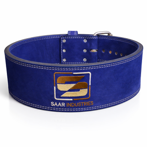 Cinturón de Cuero Industrial B2B para Levantamiento de Pesas, Soporte Lumbar Profesional para Gimnasio y Powerlifting, Suministro Directo de Fábrica - Product Image 1