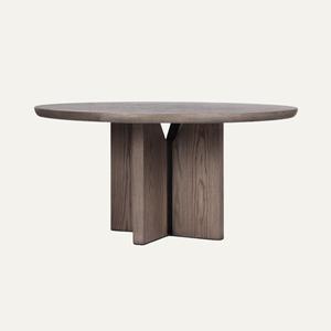 Mesa de Comedor Redonda de Madera de Teca Sólida, Muebles Modernos para Comedor - Product Image 4