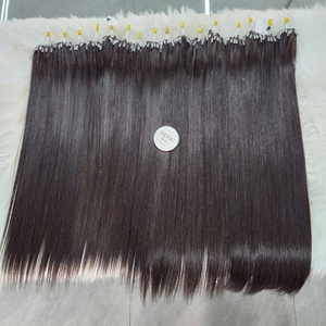 Extensions de cheveux vietnamiens vierges bruts 100 % naturels, style lisse baguette, cuticules intactes, extensions de cheveux bruts H6 en gros - Product Image 1