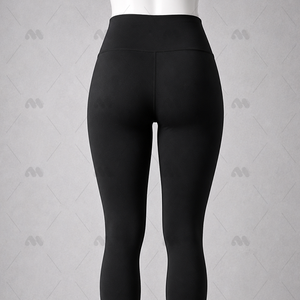 Nouveaux Leggings Femme Tricotés Simples Sans Coutures Taille Haute Respirants Séchage Rapide - Commandes en Gros de Haute Qualité - Product Image 5