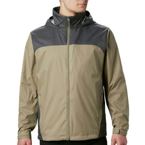 Chaqueta Cortavientos de Invierno para Hombre, con Cuello Alto, Impermeable, Resistente al Viento, Transpirable, Reversible, de Lona Gruesa y Poliéster, Estilo Casual y Elegante - Product Image 1