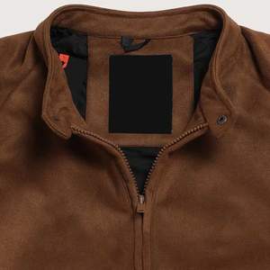Best Quality Winter <b>Men's</b> Bomber <b>Jacket</b> Breathable Cheap Price Brown Color Design <b>suede</b> <b>jacket</b> <b>suede</b> brown <b>jacket</b> - Product Image 6