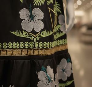 ผู้ผลิตกระโปรงปักลายดอกไม้พรีเมียม ขายส่งกระโปรงทรงเอเอวสูงแบบมิดิสำหรับผู้หญิง แฟชั่นเสื้อผ้าสตรี 2026 - Product Image 4