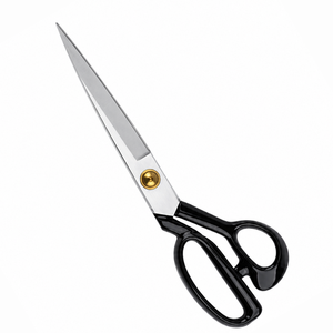 MANAN INSTRUMENTS MI-TS-14 Black Tailor Scissors Stainless Steel Smooth Edge DIY Grade Stainless Steel Handle <b>Shears</b> - Product Image 3
