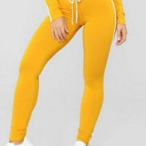 ชุดวอร์มออกกำลังกายแขนยาวสำหรับผู้หญิง ลดราคาพิเศษ ใส่สบาย เหมาะสำหรับออกกำลังกาย พร้อมโลโก้ปัก - Product Image 5