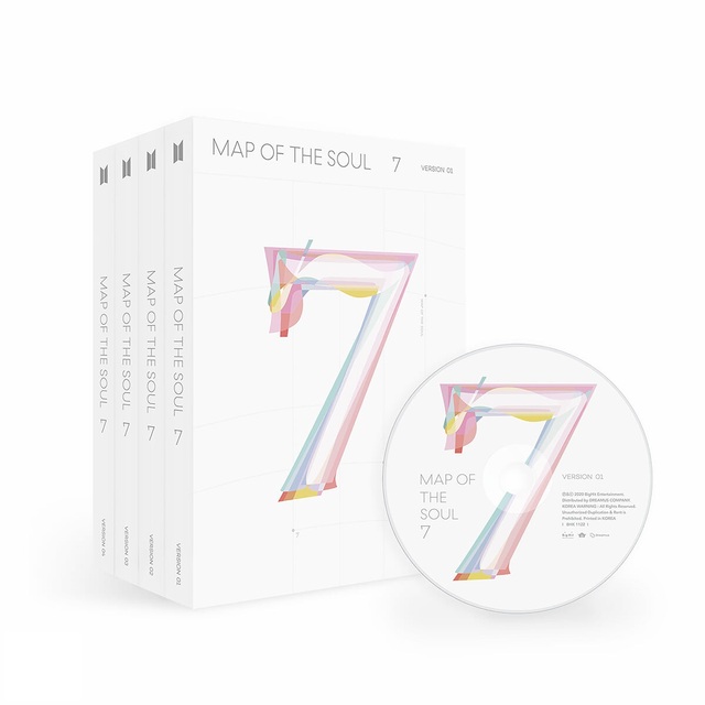 BTS MAP of the SOUL 7 CD Korean All Ages K-POP Music Album by BIGHIT MUSIC Random (1EA)