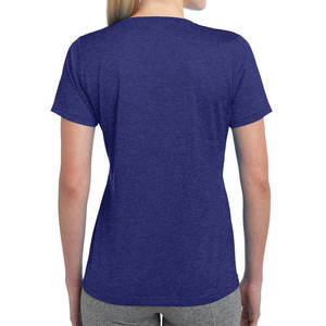 Nueva Camiseta de Verano Informal de Poliéster Ecológica para Mujer, Corte Holgado, Manga Corta, Transpirable y de Secado Rápido - Product Image 4
