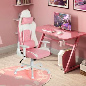 Sedia da Ufficio Ergonomica Direzionale con Schienale Alto, Poggiatesta, Supporto Lombare, Tessuto Traspirante, Massaggio e Funzione Girevole - Product Image 5