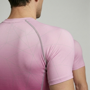 Custom Men Compression Half Sleeve Shirt Athletic Fit Quick Dry Gym Training Sports Performance Base Layer Top Wear - Product Image 5