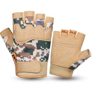 Gants de cyclisme réfléchissants mi-doigts été-automne, blancs unis, sur mesure, en vente, 2026 OEM - Product Image 2