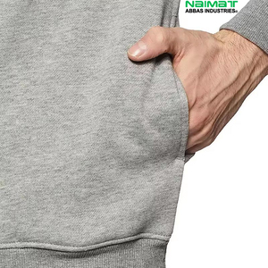 Sudadera de Cuello Redondo de Poliéster Reciclado Sostenible para Hombre, Material Ecológico, para Entrenamiento, Gimnasio, Práctica, Top Pack - Product Image 5