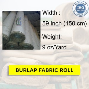 Rouleau de tissu en toile de jute de 59 pouces, 9 oz, qualité alimentaire, pour emballage de tabac, vente en gros Goodman Global Bangladesh - Product Image 2