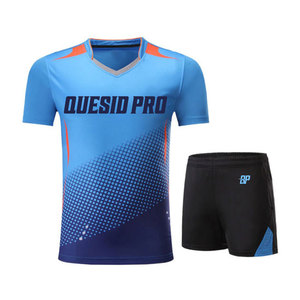 Tenues d'équipe de tennis professionnelles – Maillots et shorts personnalisés sublimés avec nom et numéro d'équipe – Prix de gros - Product Image 1