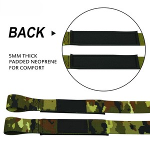 Sangle de levage de poignet en sangle souple de haute qualité, robuste, pour la musculation ou l'entraînement en salle de sport - Product Image 5