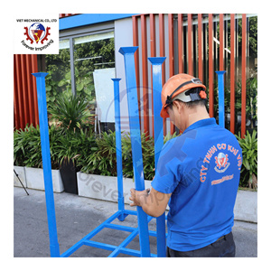 Palette en acier amovible et empilable, conçue pour un stockage flexible, un support de charge solide et une manutention efficace en entrepôt - Product Image 4