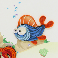 Quilling artisanal, impression numérique, thème floral, forme et motif personnalisés, art papier, cadeaux pour la maison et les entreprises, OEM/ODM Vietnam