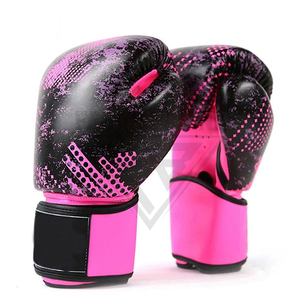 Guantes de Boxeo de Cuero Personalizados con Combinación de Colores, Transpirables, de Alta Calidad, para Competencia, del Mejor Proveedor - Product Image 1