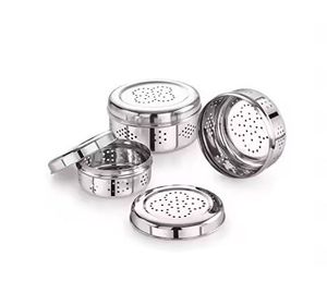 Boîte à Khakhra en acier inoxydable, récipient hermétique pour le stockage des collations, pour la cuisine, les déjeuners en voyage et la conservation des aliments - Product Image 4