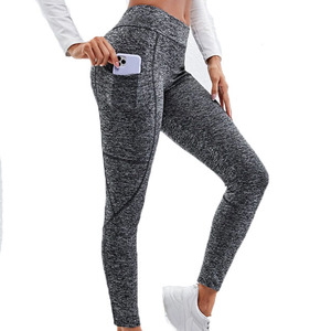 Nouvelle mode, dernier style, leggings pour adultes et filles, vêtements de sport, leggings de sport taille haute pour femmes, faible MOQ - Product Image 2