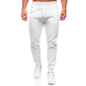 Pantalones de chándal de lana de algodón Unisex de alta calidad, pantalones para correr con logotipo bordado personalizado, ropa de invierno de gran tamaño, pantalones para hombres - Product Image 2