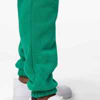 Pantalon de survêtement vert pour homme, taille élastique, poches latérales, décontracté, pour l'automne, léger, 100% coton, séchage rapide, joggers