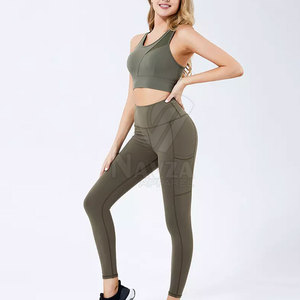 Best Quality Fitness Wear Women <b>Yoga</b> <b>Set</b> Custom Made Women <b>Yoga</b> <b>Set</b> Heavy Duty Women <b>Yoga</b> <b>Set</b> - Product Image 5