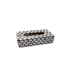 Boîte Cadeau en Bois Artisanale Élégante en Résine, Coffret de Rangement Premium pour Souvenirs, Décoration d'Intérieur, Présentoir à Bijoux, Organisateur - Product Image 2