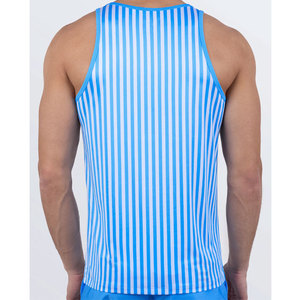 Manufacturer Breathable <b>Vintage</b> Quick Dry Screen Print Custom Blank Ribbed <b>Tank</b> <b>Top</b> High Street Stretchable Sleeveless Jersey - Product Image 5