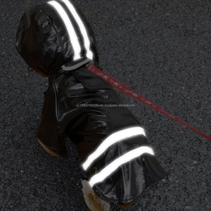 Chubasquero personalizable de verano con estampado floral de poliéster para perros, chubasquero impermeable multicolor para mascotas al aire libre - Product Image 1