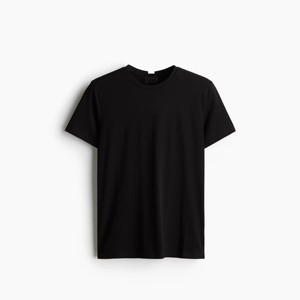 Camiseta de Algodón Pima para Hombre, Corte Entallado, Sensación Premium, Ligera, Transpirable, Manga Corta, Informal para Uso Diario - Product Image 1