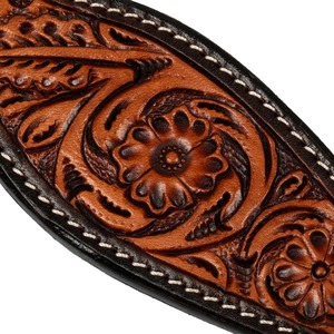 Rênes de cheval en cuir avec différentes options de couleurs, logo personnalisé, à prix compétitif, pour une utilisation légère. - Product Image 6