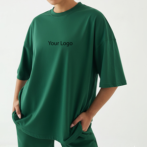 Hot Selling Custom Made 100% Cotton Jersey Lightweight Regular T-Shirt Women Breathable <b>Hip</b> Hop Style Summer Wear Appliques - Product Image 4