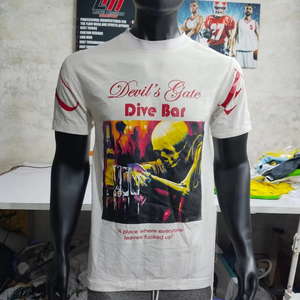 Camiseta Personalizada para Hombre, Camiseta Gráfica Oversize, Camiseta Deportiva de Gimnasio, Camiseta de Alta Calidad con Hombros Caídos, Camiseta 2026 para Uso Doméstico - Product Image 1