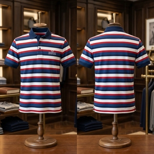 เสื้อยืดผู้ชายไซส์ใหญ่ สีพื้น ผ้าเจอร์ซีย์ 100% คอตตอน แห้งเร็ว แขนสั้น ใส่สบายสำหรับฤดูร้อน สินค้ามาใหม่ ลดราคา - Product Image 3