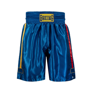 Shorts de boxe MMA tendance pour adultes, taille haute élastique, tissu satiné respirant, shorts de combat - Product Image 2