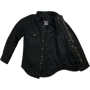Chaqueta de Motociclista Blindada PERFORMER para Hombre, Nivel 2 CE, Camisa de Franela, Bolsillos Ventilados, 4 Bicicletas, Nombre del Equipo de Carreras - Product Image 5