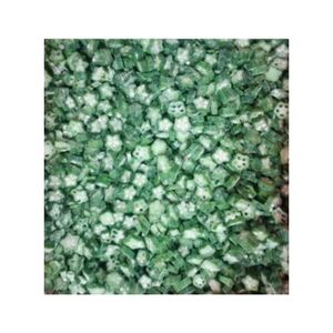 Best Sale In Supermarket Frozen Okra Natural <b>Sweet</b> Taste Edible Steamed And Frozen Okra Whole Cut Dice Chopped Okra in Vietnam - Product Image 3
