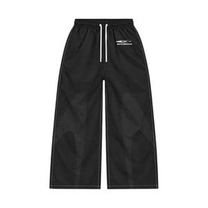 Veste coupe-vent unisexe décontractée et sportive pour homme, style vintage américain, hiver, à capuche, couleur unie, brodée, surdimensionnée, avec fermeture éclair - Product Image 5