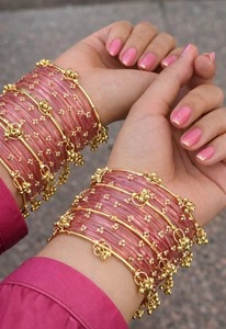 Nouveau Bracelet Empilable Écologique Plaqué Argent Tendance et Élégant pour Femme Cachemire, Accessoire de Poignet Quotidien - Product Image 6