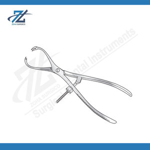 Pinzas para Sujetar Huesos de 185 mm, Instrumento Quirúrgico Ortopédico de Acero Inoxidable de Calidad, Pinza para Huesos Reutilizable, Fabricante de Pakistán - Product Image 6