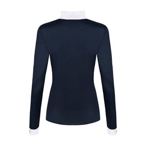 เสื้อโปโลสำหรับขี่ม้า ราคาประหยัด เสื้อเบสเลเยอร์สำหรับผู้หญิง คอลเลคชั่นใหม่ปี 2026 เสื้อขี่ม้าคุณภาพสูง พิมพ์ลายแบบซับลิเมชั่น - Product Image 3
